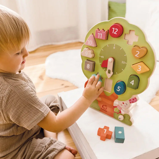 Tree Sorting Clock